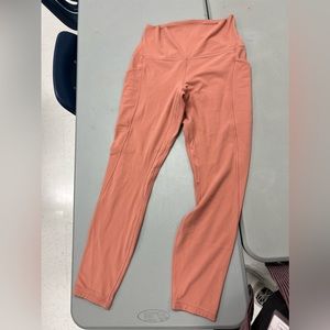 Lululemon align leggings coral